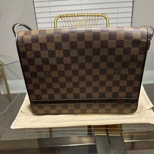 Louis Vuitton Brown Tribeca Leather handbag